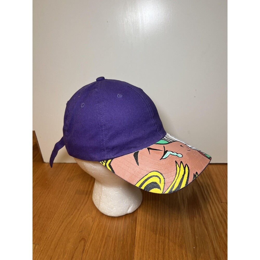 Mahalia Hat Cap Strap Back Purple Pop Art Graphic Bill Dad Cap Baseball Mens